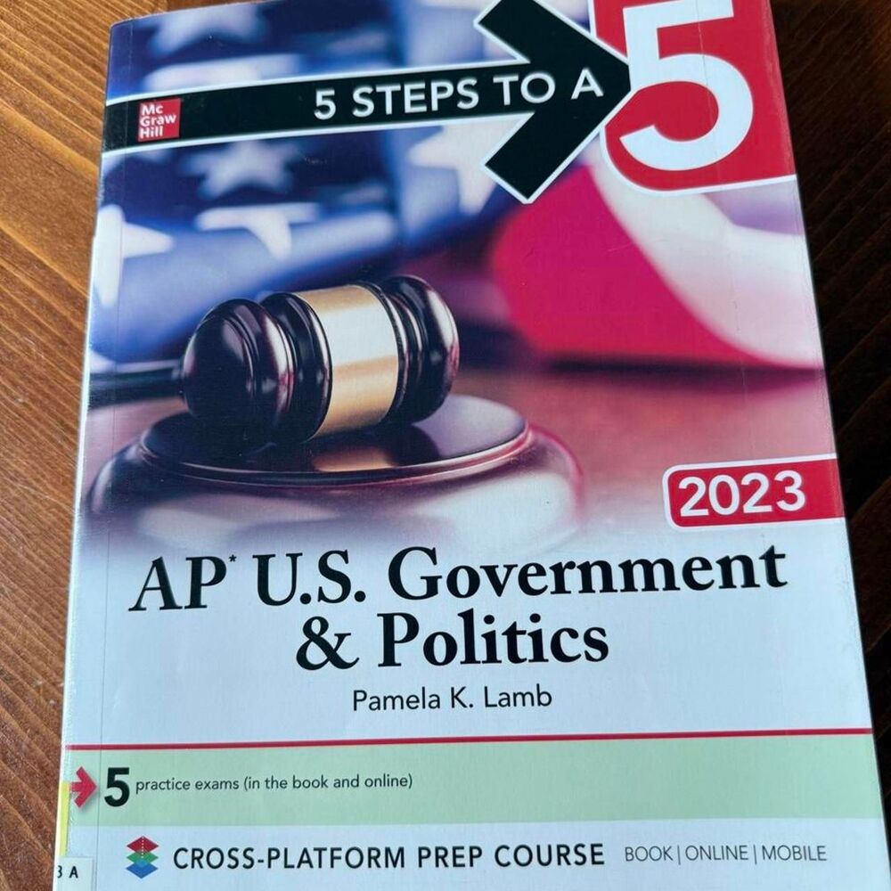 5 Steps to a 5: AP U.S. Government & Politics 2023 Pamela K. Lamb